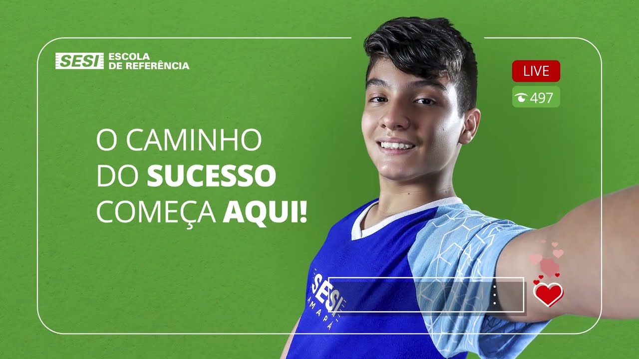 O caminho do sucesso começa aqui